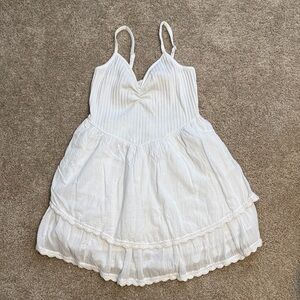 Aerie White Strappy Dress